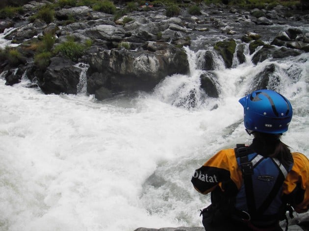 White water kayaking mental sport