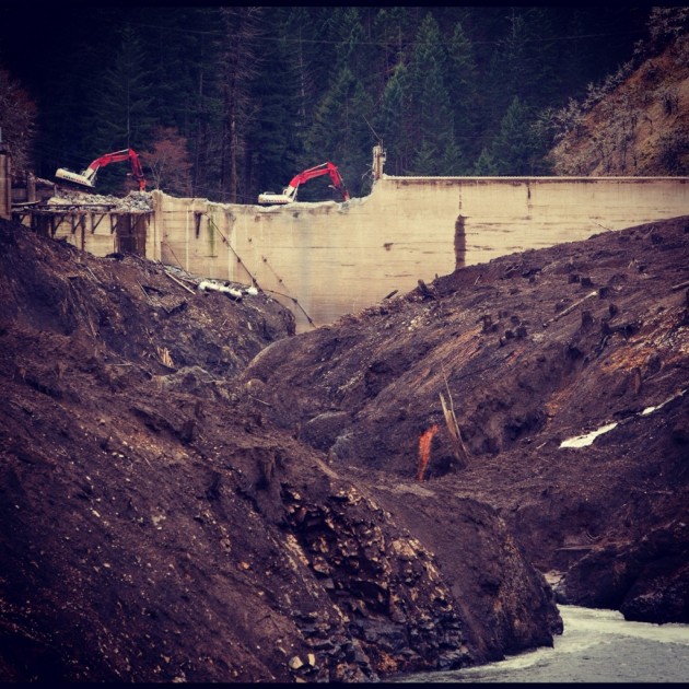 Condit Dam White Salmon River Washington