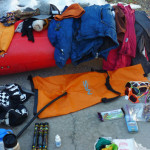Packing for self support kayak trip
