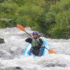 Charlie running the Fish Ladder at Rainy Falls on the Rogue River