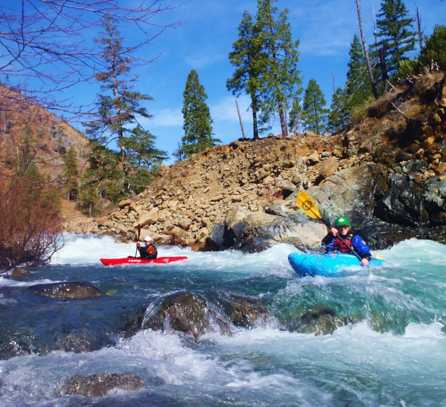 Kayaking the Smith River in Northern California