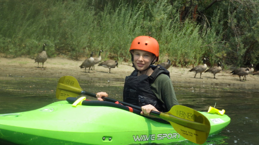 kids kayak camp rogue river oregon