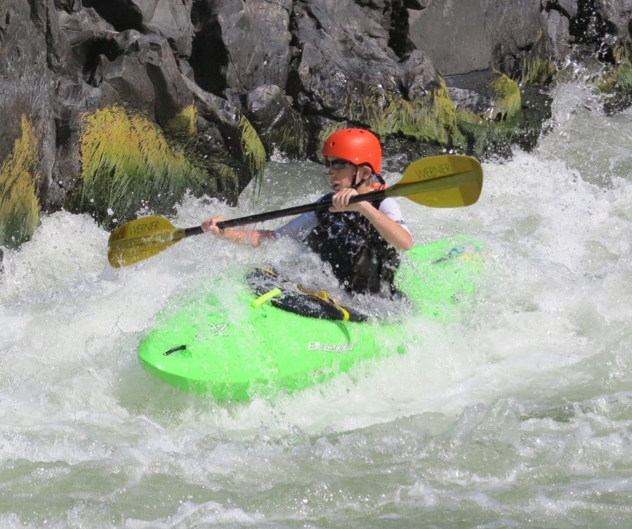 Kids kayak camp rogue river oregon