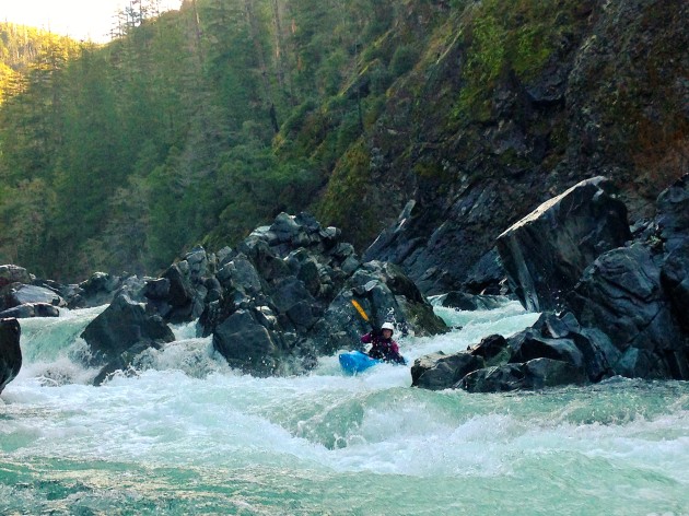 rapids on the Wild & Scenic Chetco River