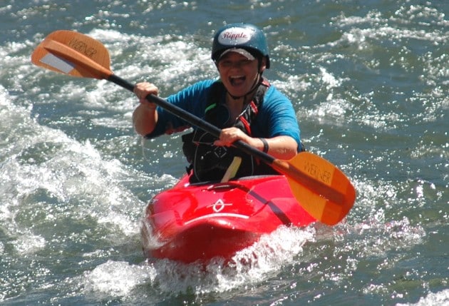 Beginner kayak class