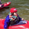 Hannah kayaking at First Descents