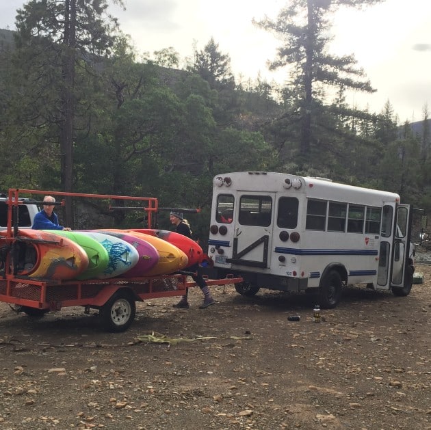 North fork smith river put-in sundance kayak school