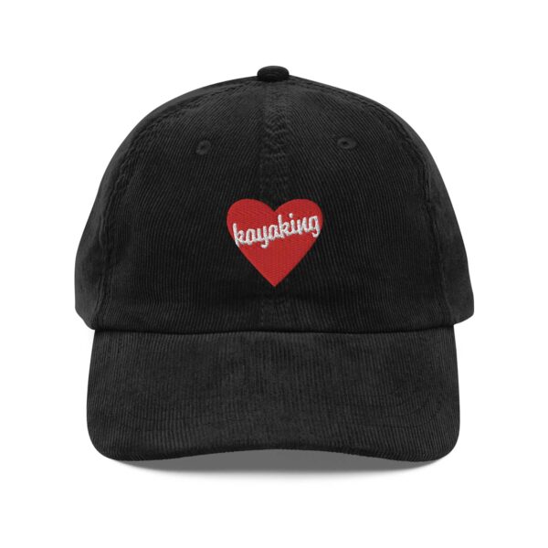 Vintage corduroy sundance heart dad hat